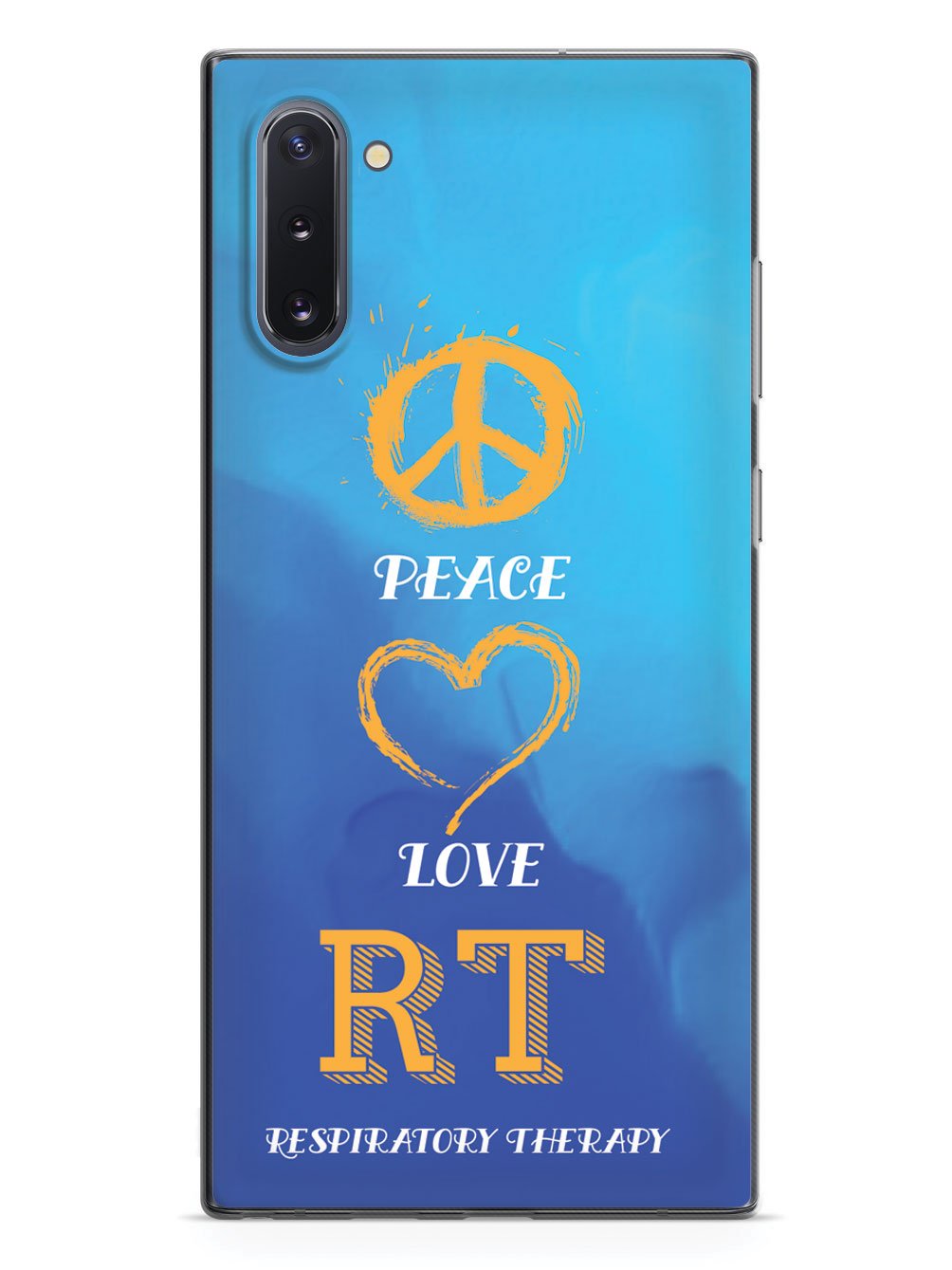Peace, Love, Respiratory Therapy - Black Case
