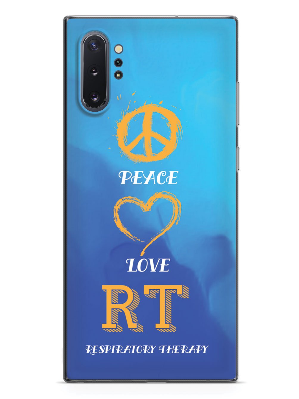 Peace, Love, Respiratory Therapy - Black Case