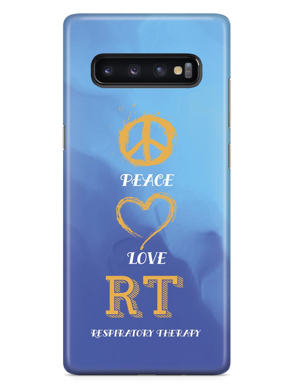 Peace, Love, Respiratory Therapy - Black Case