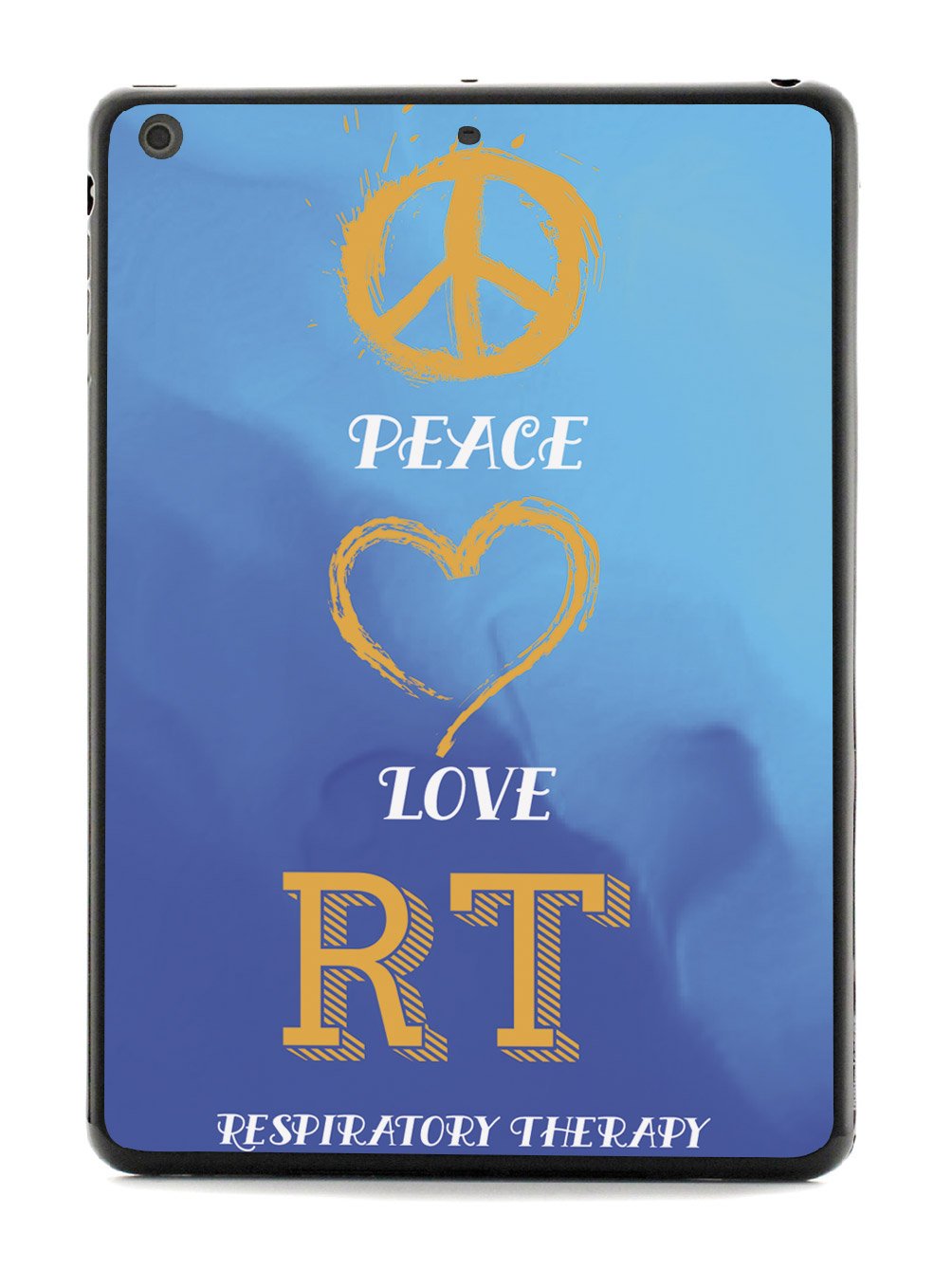 Peace, Love, Respiratory Therapy - Black Case