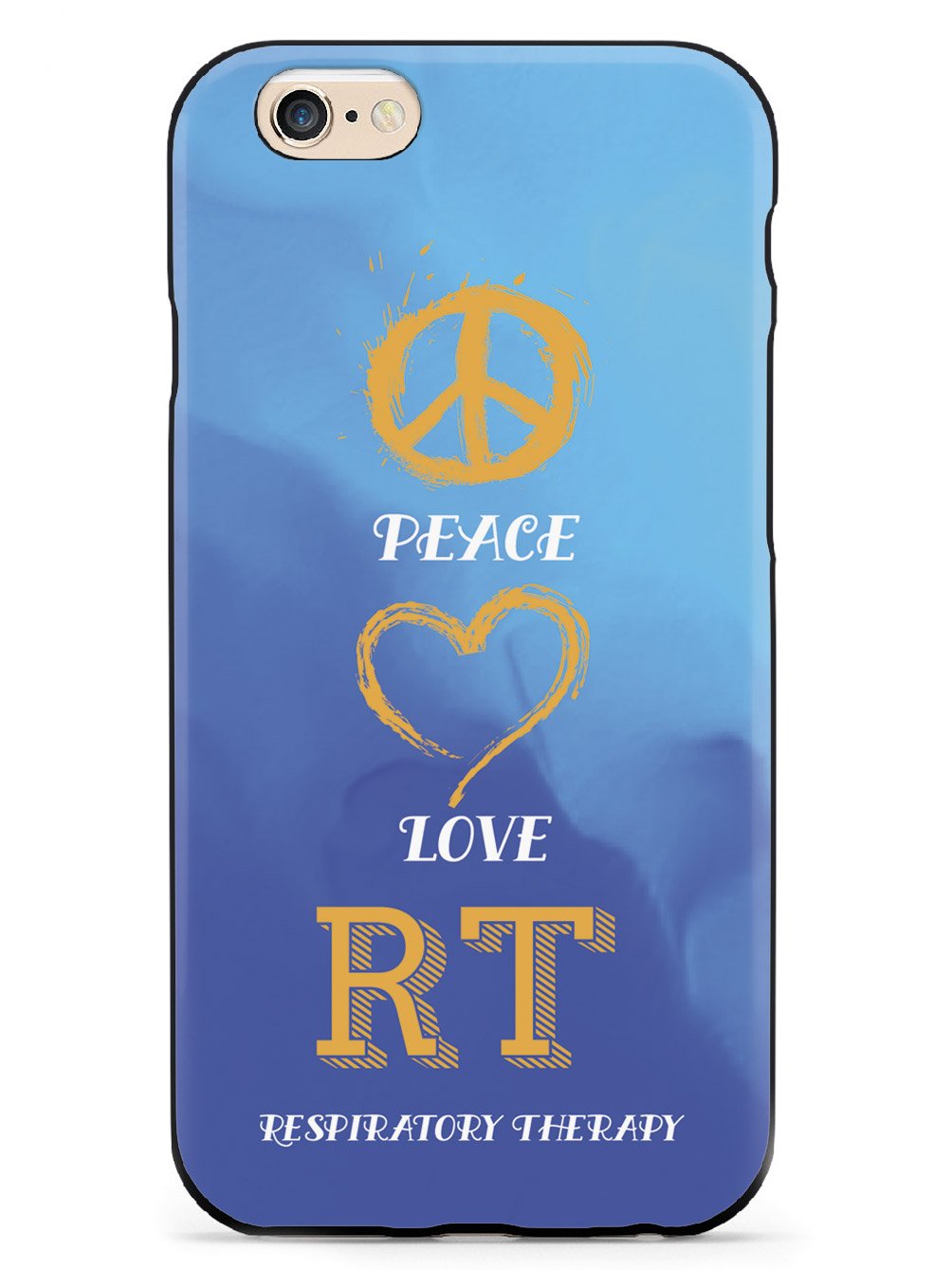 Peace, Love, Respiratory Therapy - Black Case