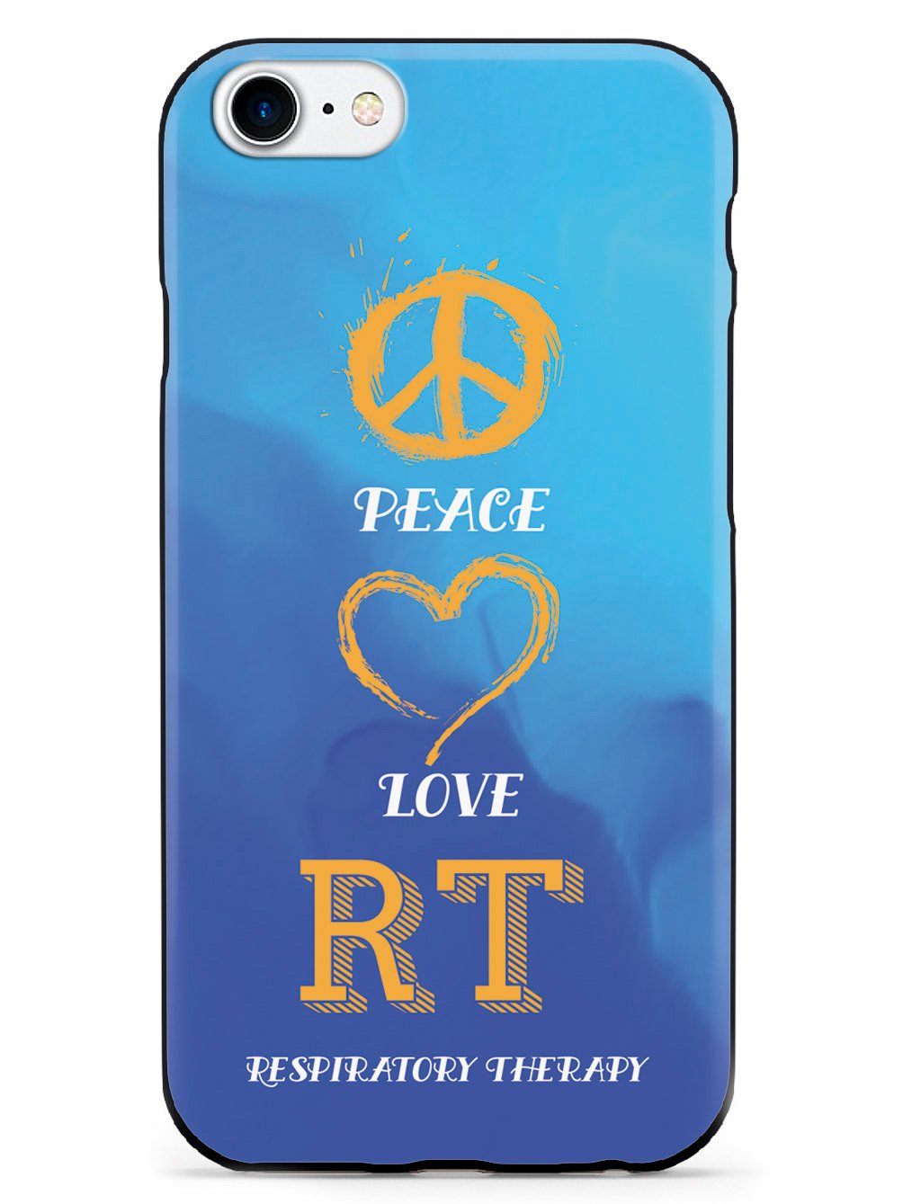 Peace, Love, Respiratory Therapy - Black Case