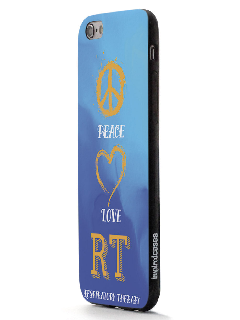 Peace, Love, Respiratory Therapy - Black Case