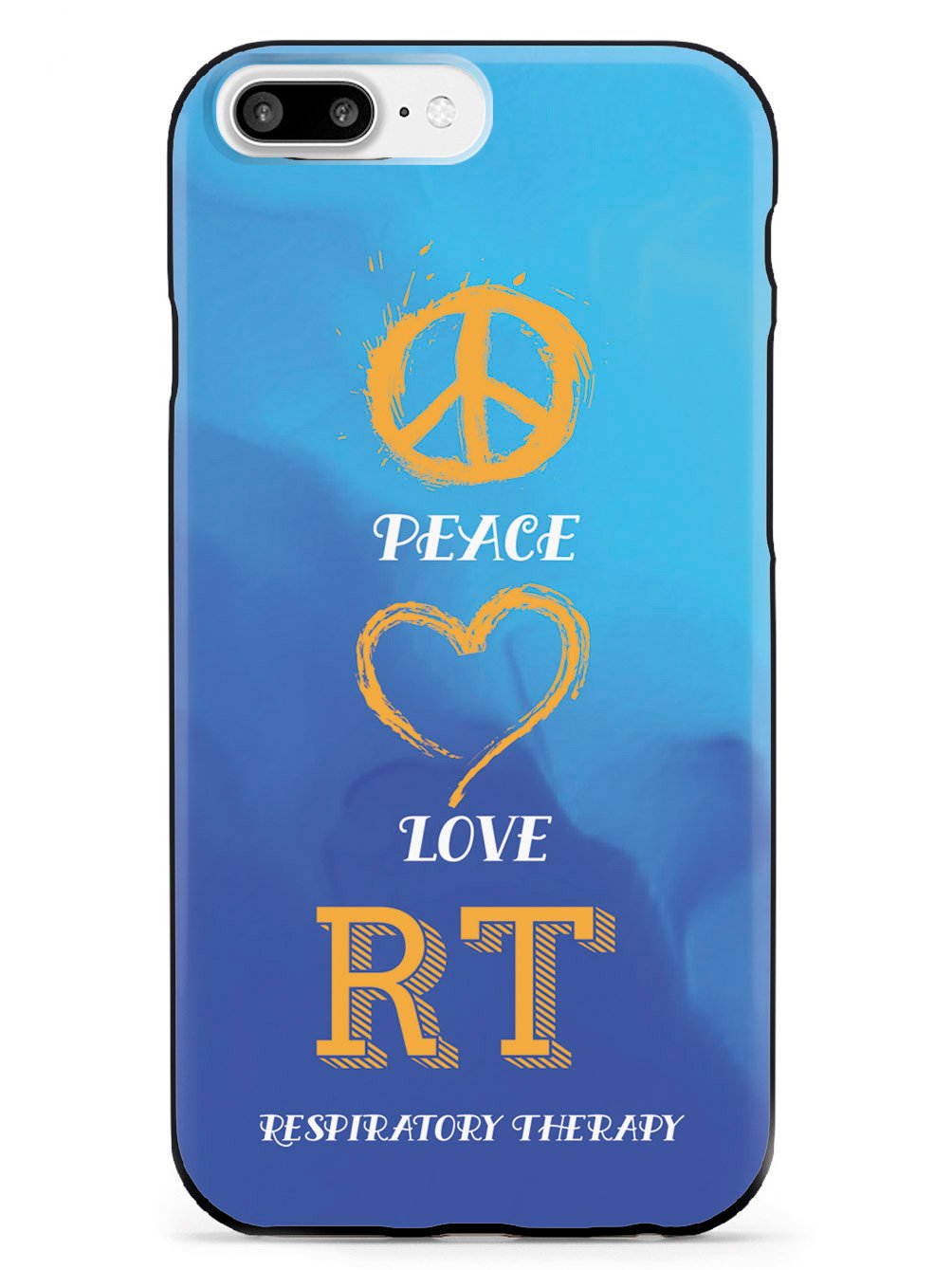 Peace, Love, Respiratory Therapy - Black Case