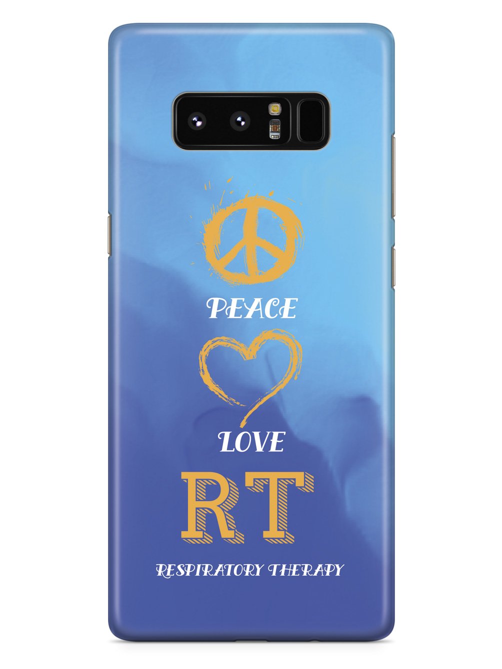 Peace, Love, Respiratory Therapy - Black Case