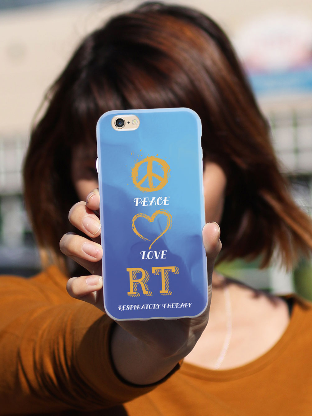 Peace, Love, Respiratory Therapy - White Case