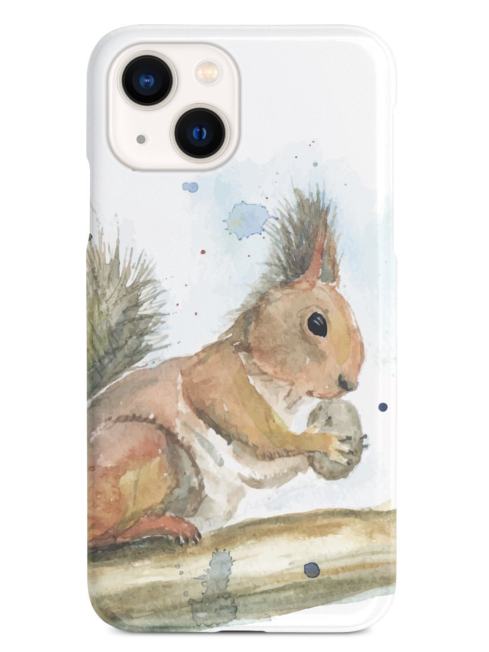Watercolor Squirrel Case