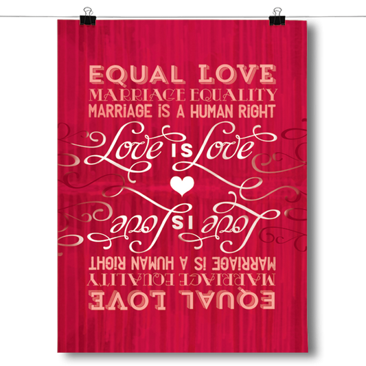 Marriage Equality LGBT Awareness Poster