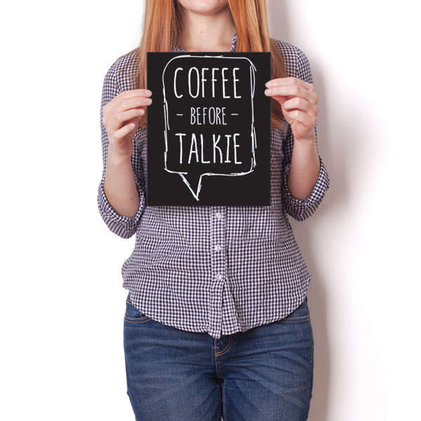 Coffee Before Talkie Poster