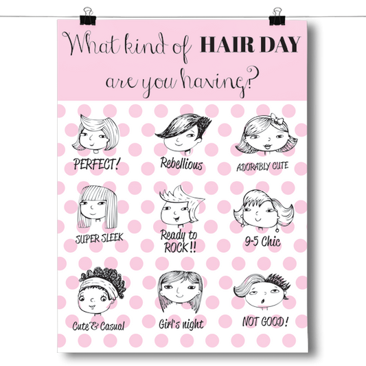 Hair Day Guide Poster