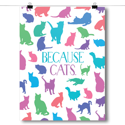 Because Cats Poster