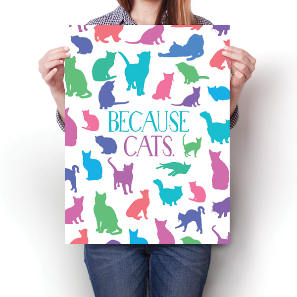 Because Cats Poster