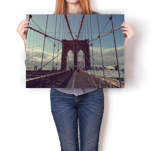 Brooklyn Bridge New York City Poster