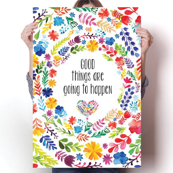 Good Things are Going to Happen Poster
