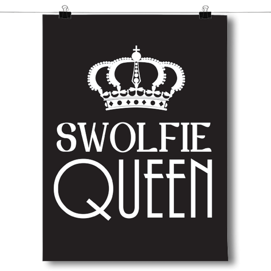 Swolfie Queen Workout Poster
