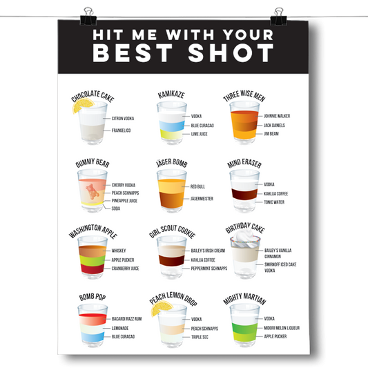 Hit Me With Your Best Shot Poster