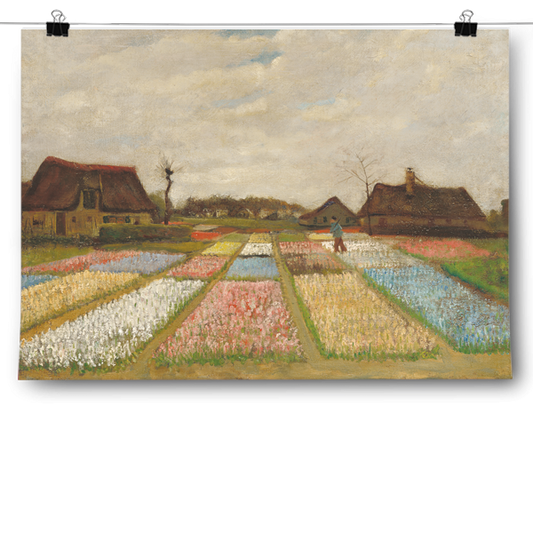 Vincent van Gogh - Flower Beds in Holland Poster