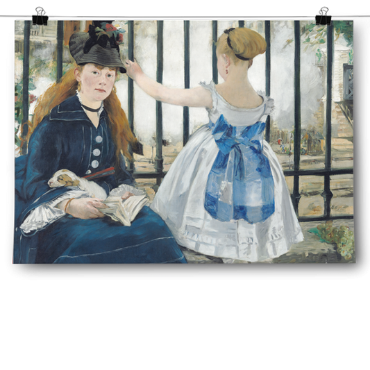 Edouard Manet - The Railway Poster
