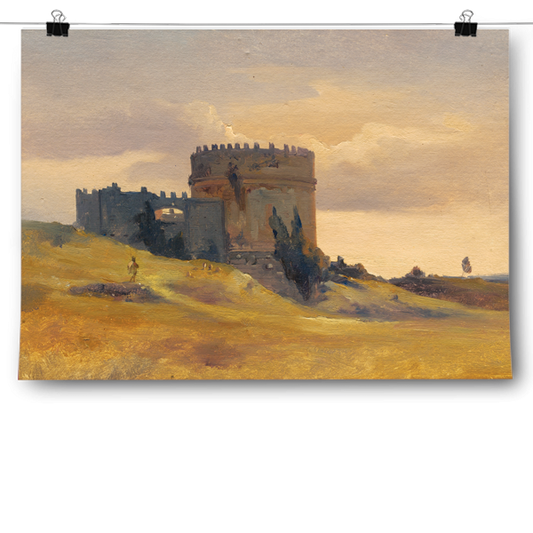 Léon François - The Tomb of Cecaelia Metell Poster