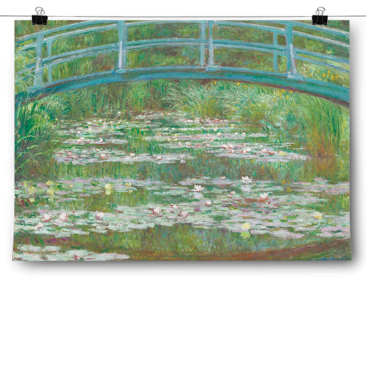 Claude Monet -The Japanese Footbridge Poster
