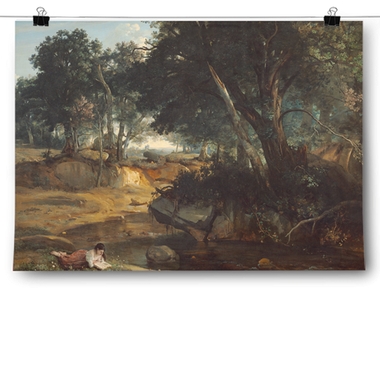 Jean-Baptiste - Forest of Fontainebleau Poster