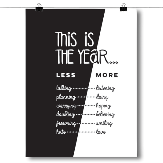 This is the Year Poster