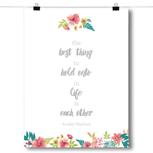 The Best Thing in Life Poster