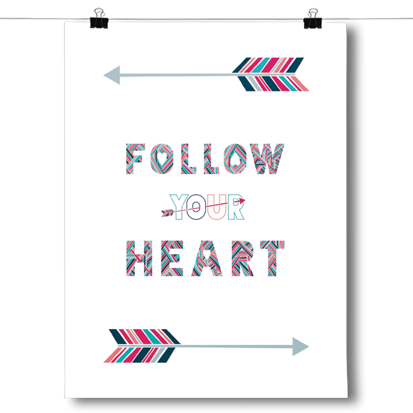 Follow Your Heart Poster