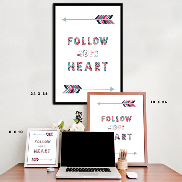 Follow Your Heart Poster