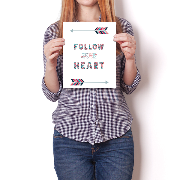 Follow Your Heart Poster