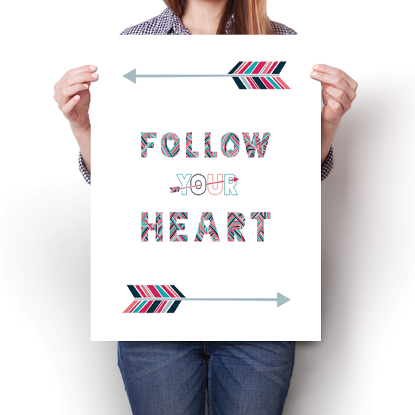 Follow Your Heart Poster