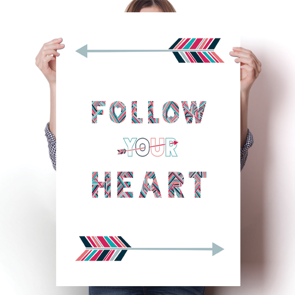 Follow Your Heart Poster