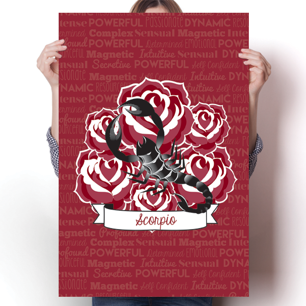 Zodiac Sign - Scorpio Poster