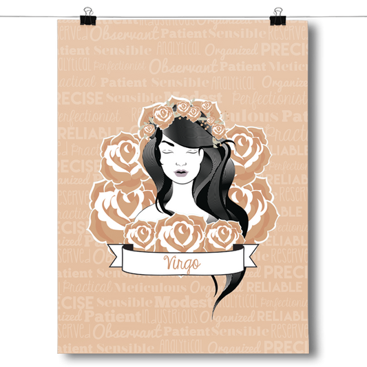 Zodiac Sign - Virgo Poster