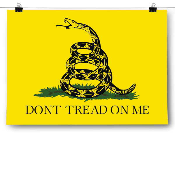 Don't Tread on Me Poster