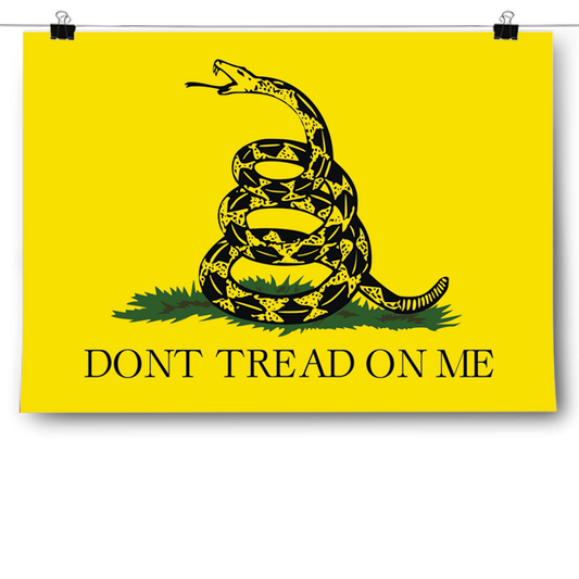 Don't Tread on Me Poster