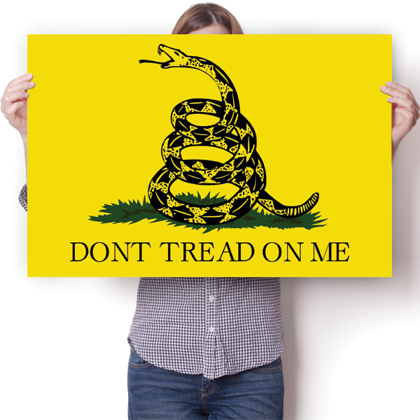 Don't Tread on Me Poster