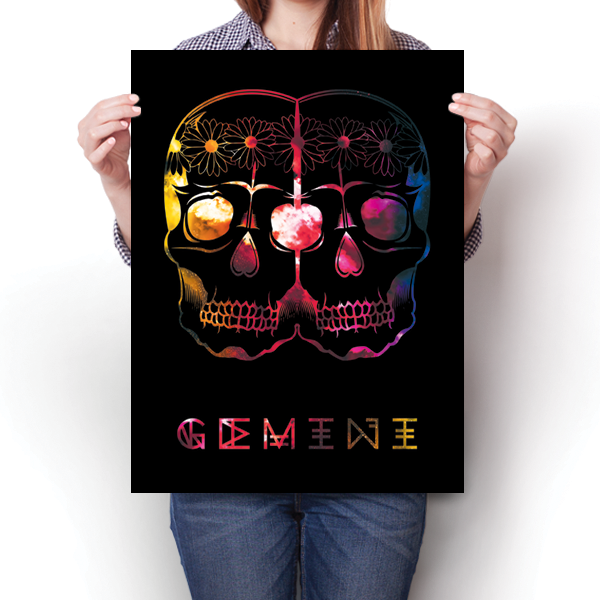 Cosmic Zodiac - Gemini Poster