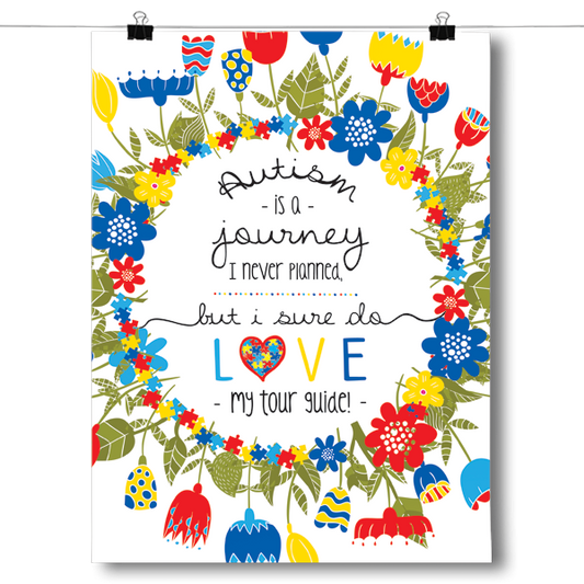 Autism is a Journey Poster