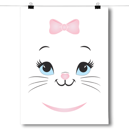 Girly Kitten Poster