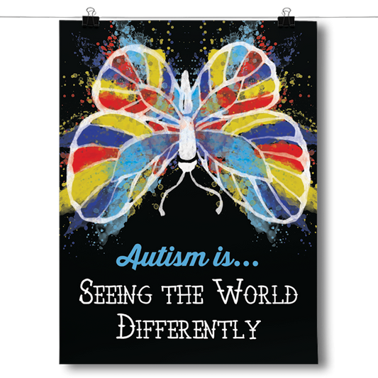 Autism is Seeing the World Differently Poster