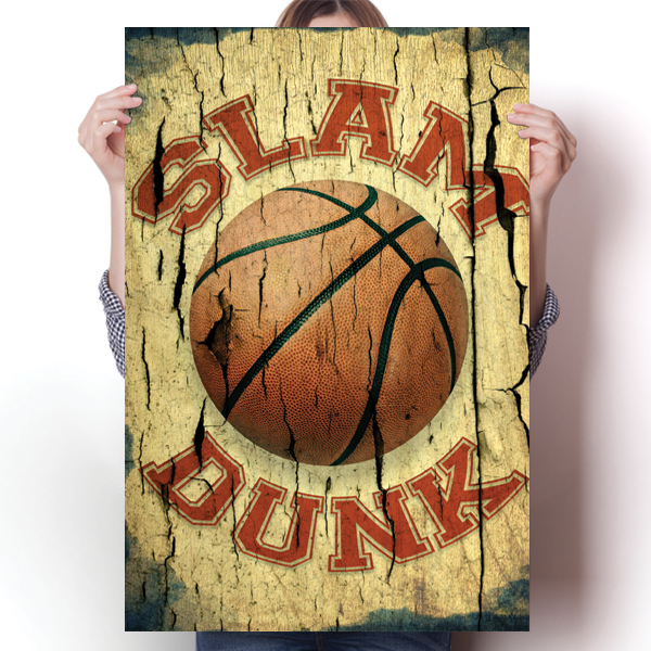Slam Dunk! Basketball Poster