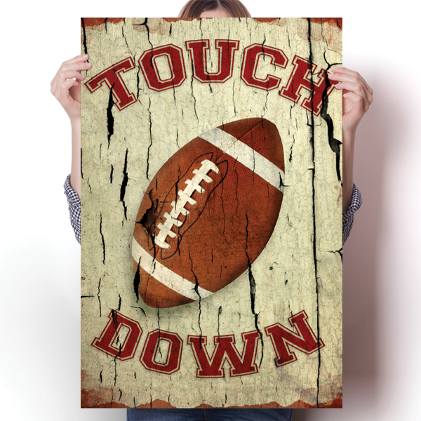 Touch Down! Football Poster