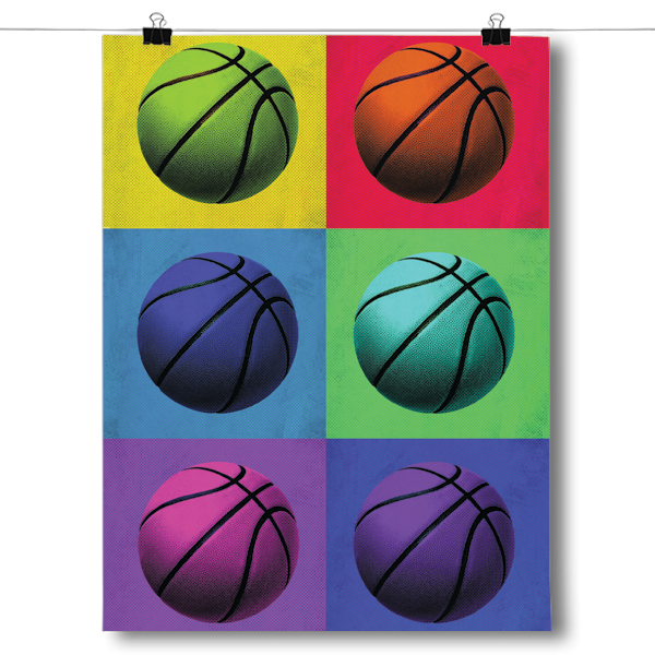 Pop Art - Basketball Poster
