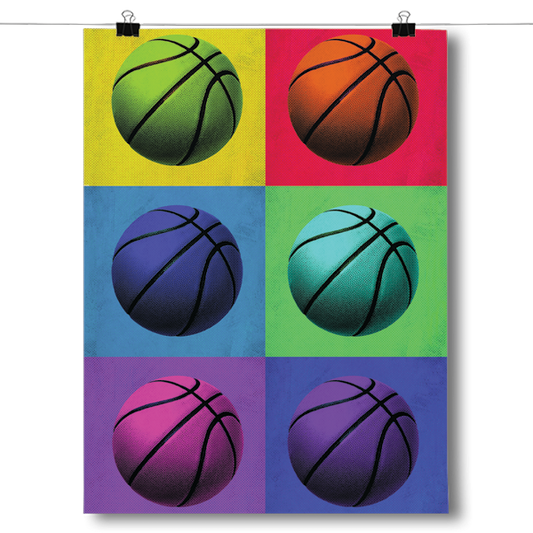 Pop Art - Basketball Poster