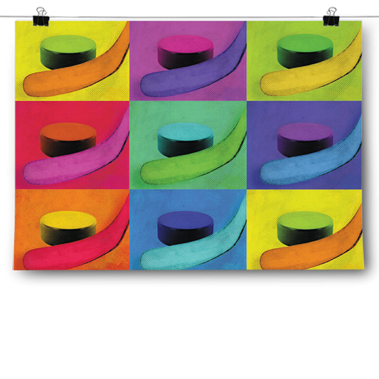 Pop Art - Hockey Poster