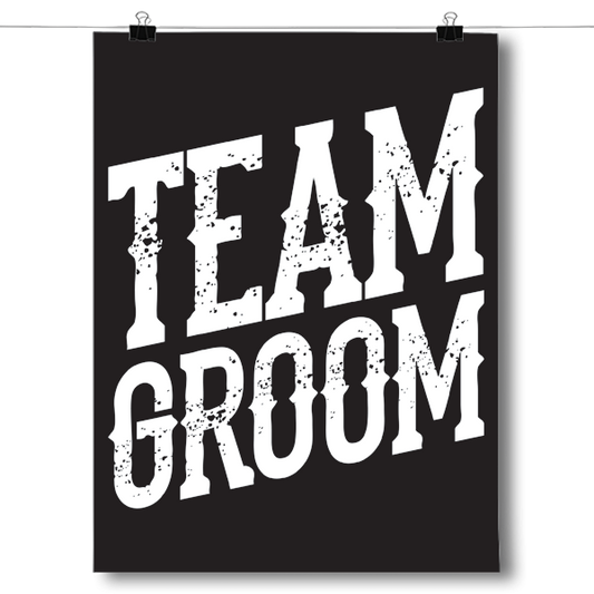 Team Groom Poster