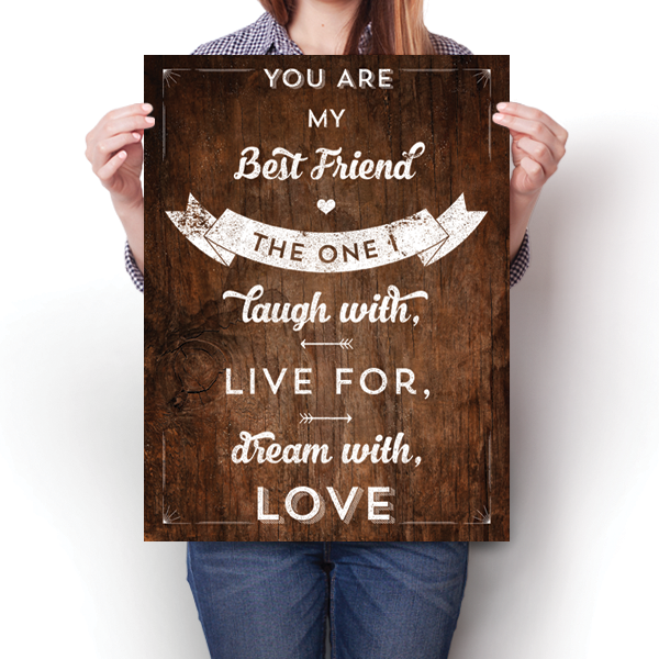 You Are My Best Friend Poster