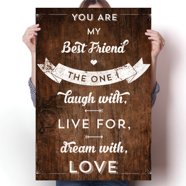 You Are My Best Friend Poster