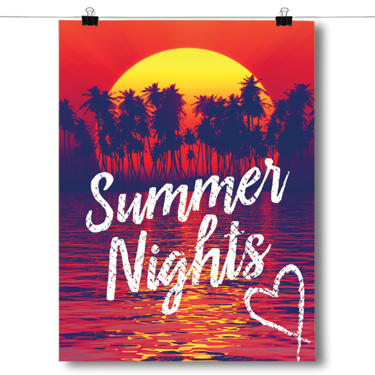 Summer Nights Poster
